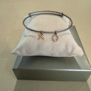 Alor Expressions Of Love "XO" Flex Diamond Bracelet
